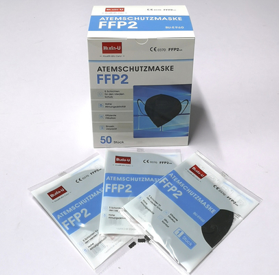 Het Corpusculaire Ademhalingsapparaat van bu-E960 FFP2, 5 Lagen van FFP2 die Half Masker filtreren
