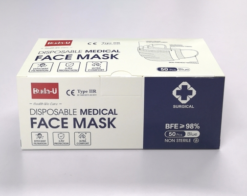 Masker van het typeiir het Beschikbare Chirurgische Gezicht voor het Masker van het het Ziekenhuis3ply Gezicht, EN 14683: 2019+AC: 2019