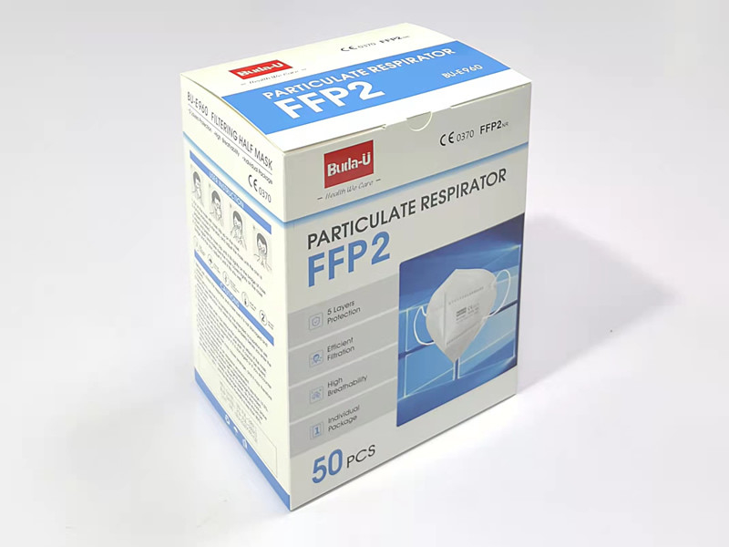 CE0370 certificatieffp2 Beschermende Maskers Vijf Laag met 94%-Filtratie